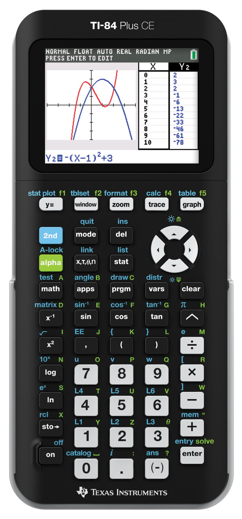 TI 84 Plus CE Graphing Calculator ScanTex