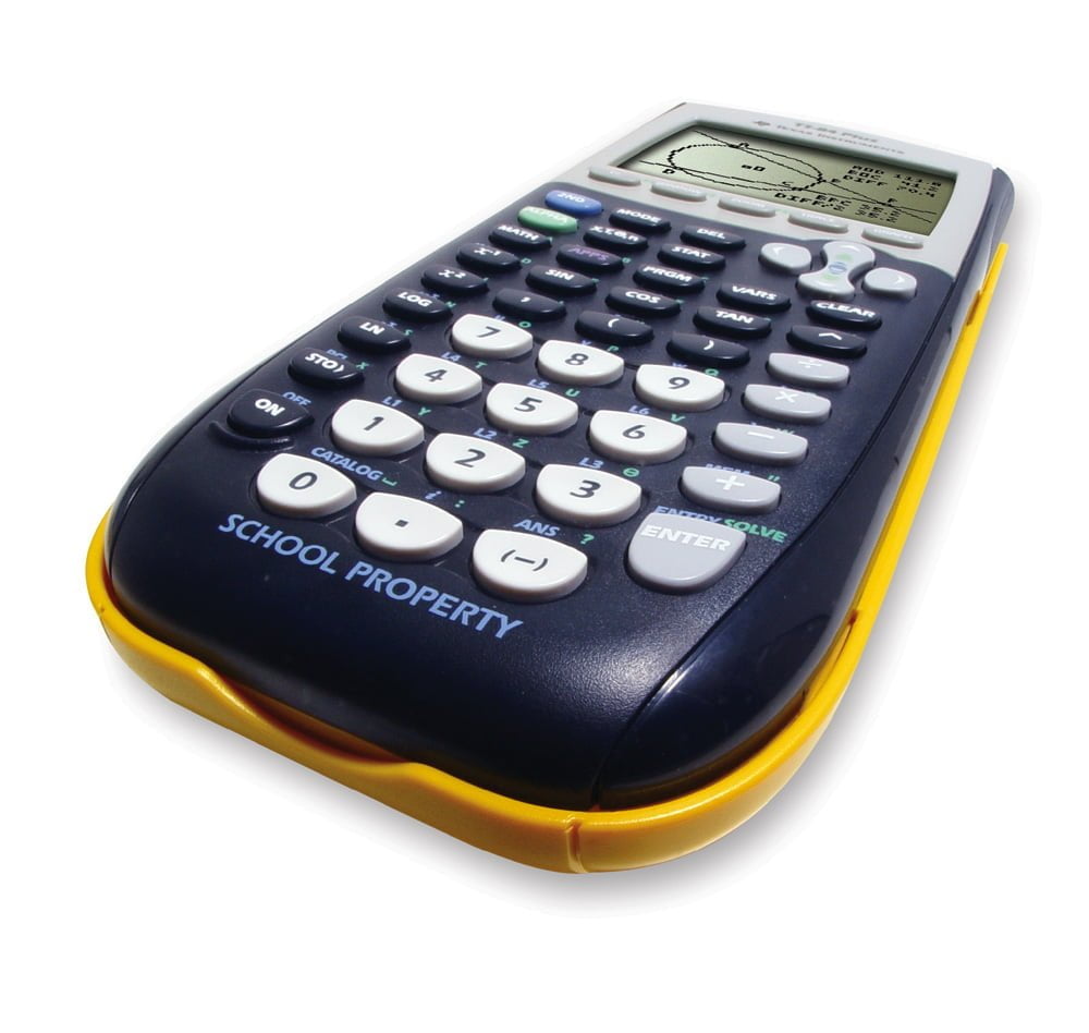 yellow graphing calculator